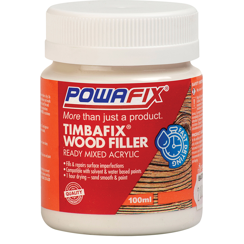 POWAFIX TIMBAFIX - 100ML, WHITE