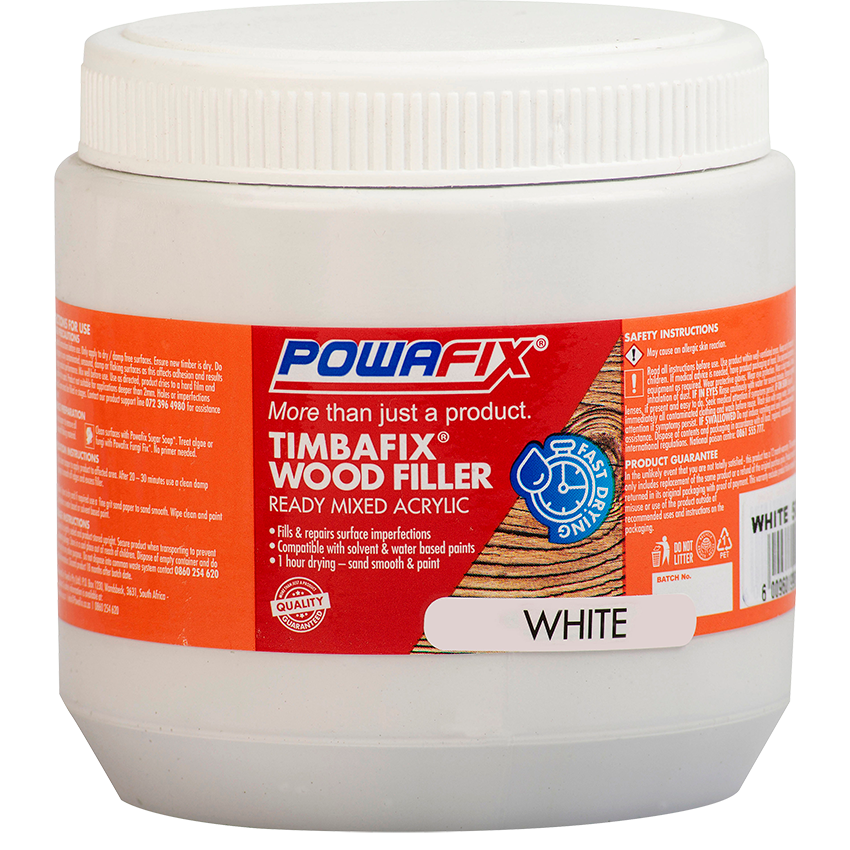 POWAFIX TIMBAFIX - 250ML, WHITE