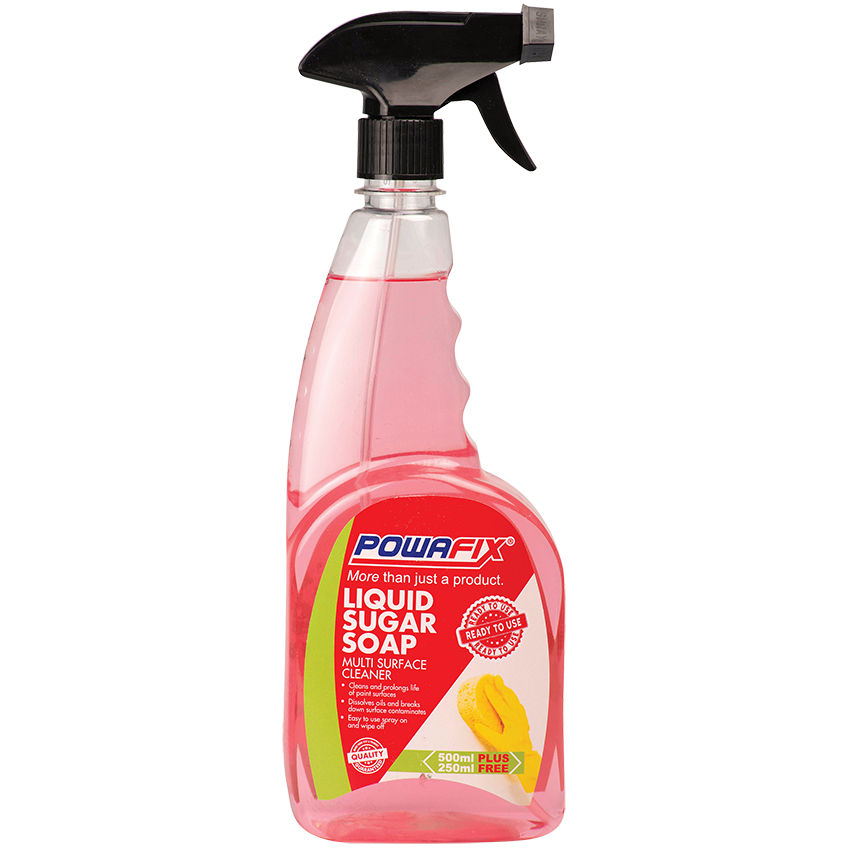 POWAFIX SUGAR SOAP LIQUID SPRAY 500ML