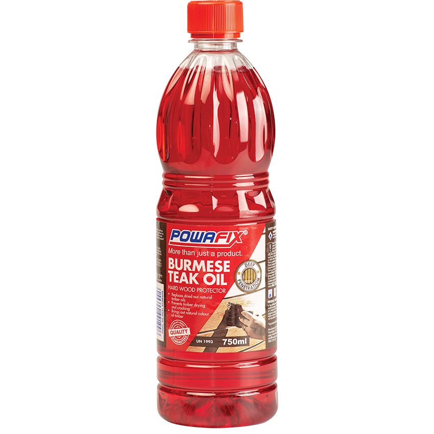 POWAFIX BURMESE TEAK OIL - 750ML