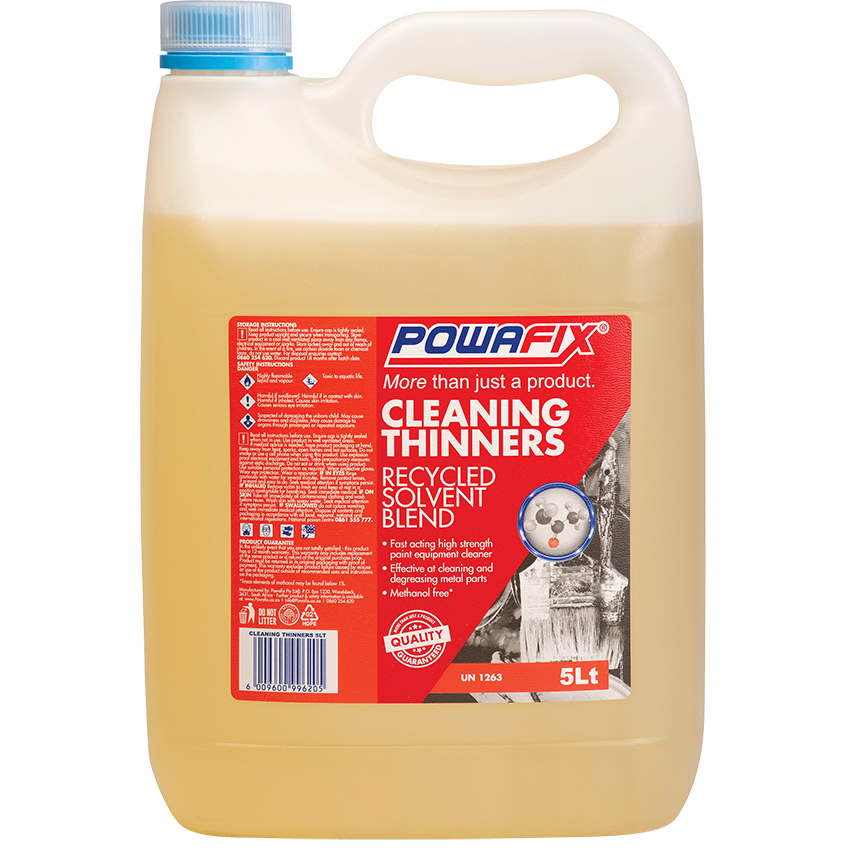 POWAFIX CLEANING THINNERS (R GR) - 5L