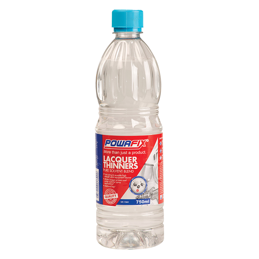 POWAFIX METHANOL FREE LACQUER THINNERS - 750ML