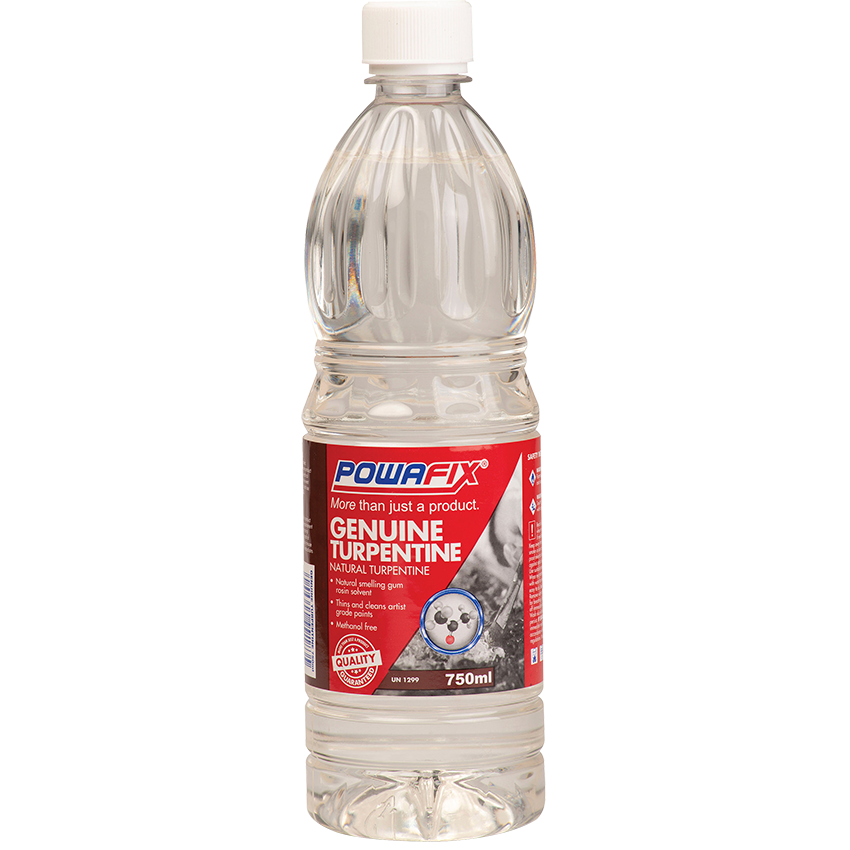 POWAFIX GENUINE TURPENTINE 750ML