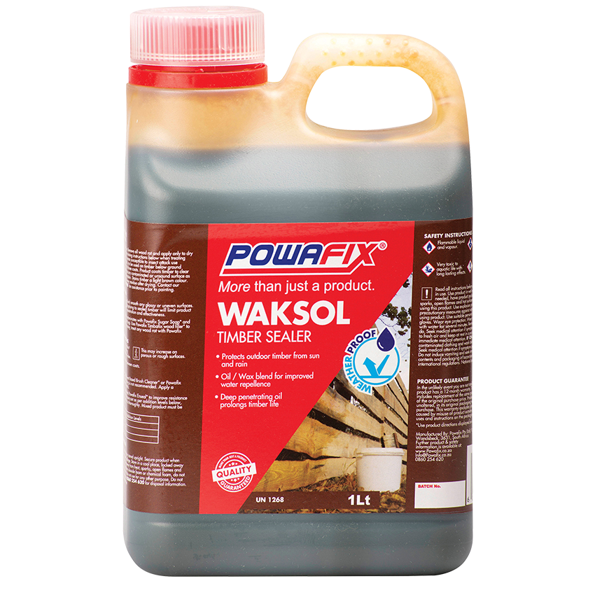 POWAFIX WAKSOL TIMBER SEALER - 1L