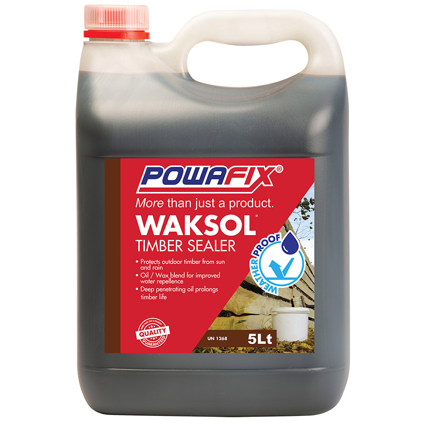 POWAFIX WAKSOL TIMBER SEALER - 5L