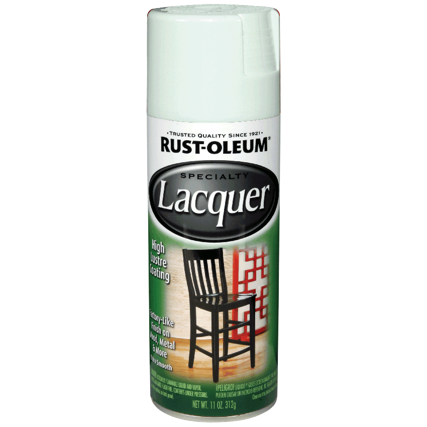 RUST-OLEUM LACQUER - 312G - White, 315G