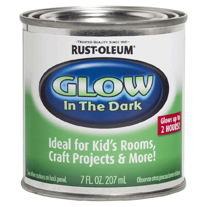 RUST-OLEUM GLOW IN THE DARK BRUSH - 207ML
