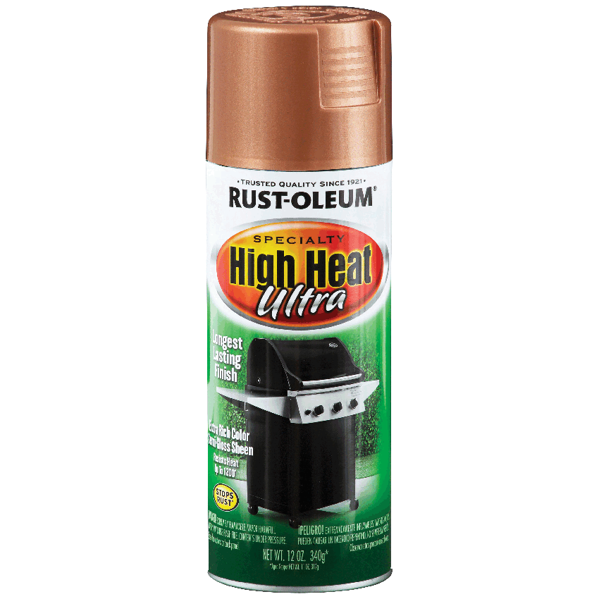 RUST-OLEUM HIGH HEAT ULTRA - 340G - Aged Copper, 340G