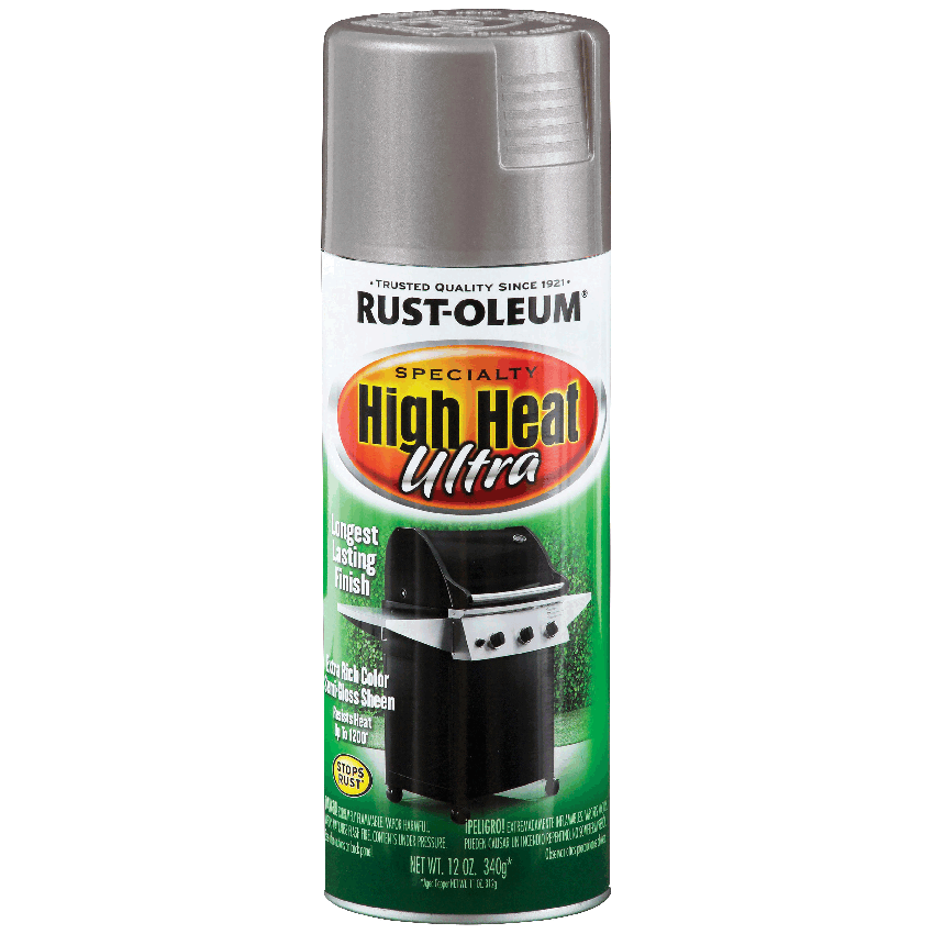 RUST-OLEUM HIGH HEAT ULTRA - 340G - Silver, 340G