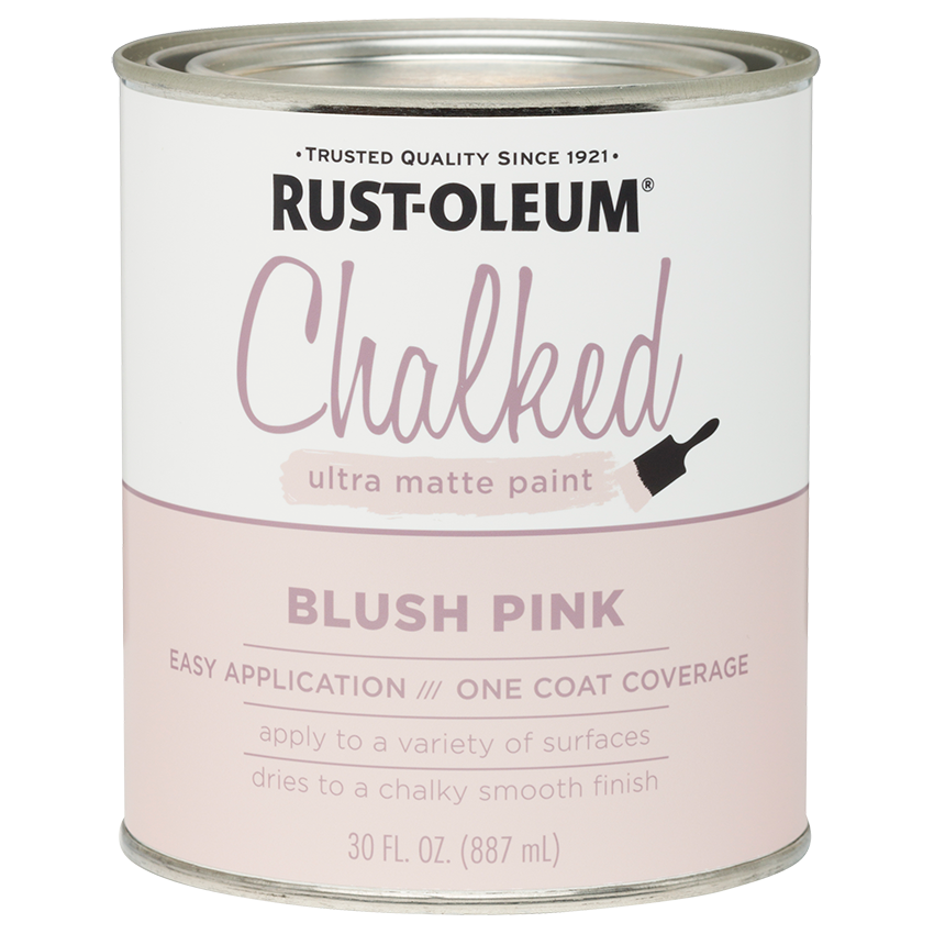 RUST-OLEUM CHALKED PAINT - 887ML - Blush pink