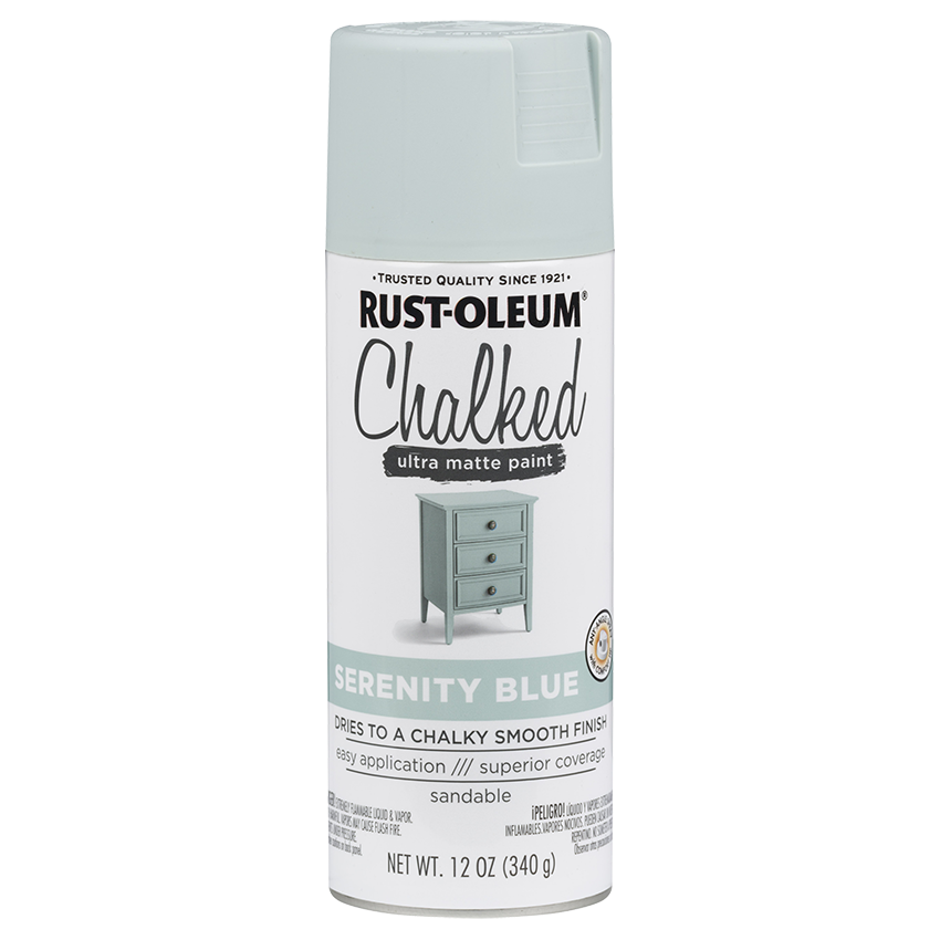 RUST-OLEUM CHALKED PAINT SPRAY - 340G - Serenity blue