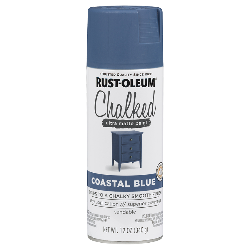 RUST-OLEUM CHALKED PAINT SPRAY - 340G - Coastal blue