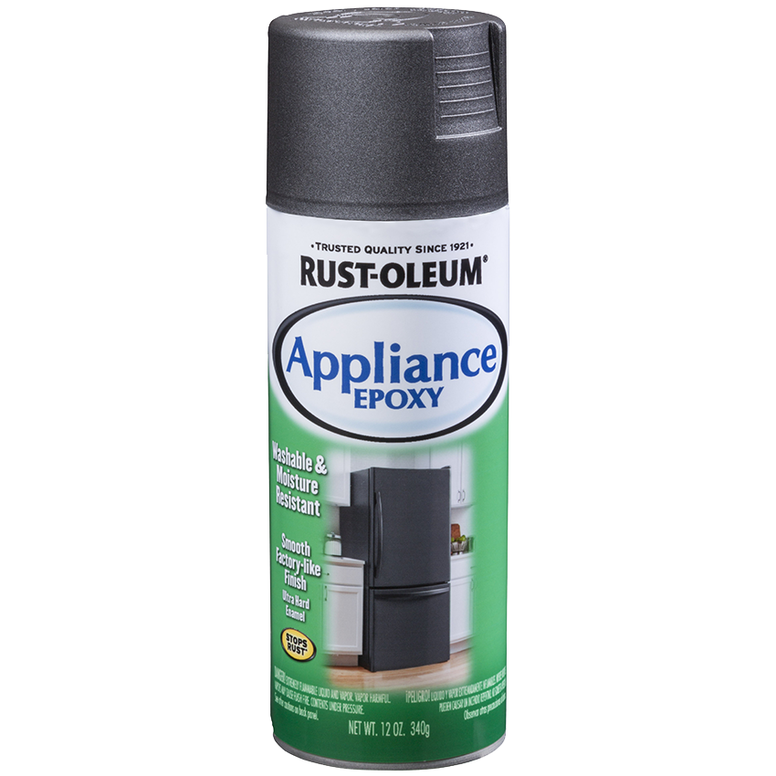 RUST-OLEUM APPLIANCE SPRAY - 340G - Black Stainless steel