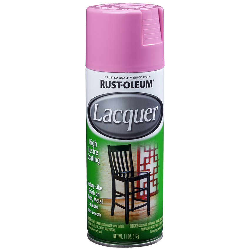 RUST-OLEUM LACQUER - 312G - Pink, 316G