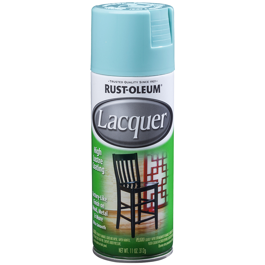 RUST-OLEUM LACQUER - 312G - Turquise, 318G