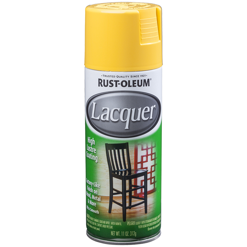 RUST-OLEUM LACQUER - 312G - Yellow, 319G