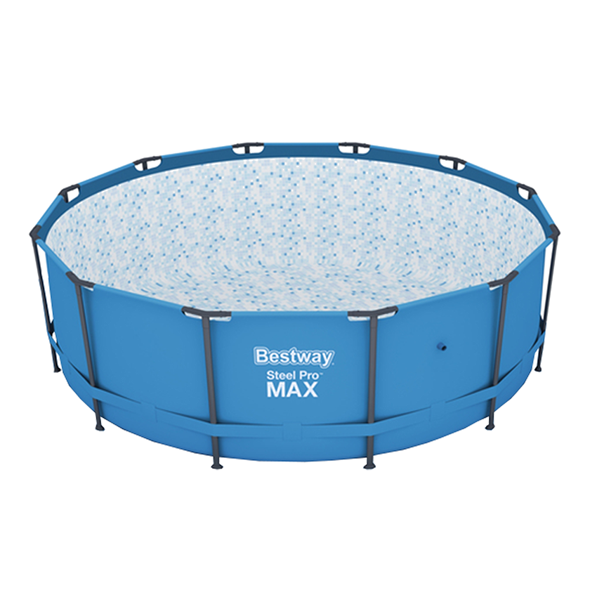 BESTWAY STEEL PRO MAX FRAME POOL SET - 4.27MX84CM 10220L - GREY
