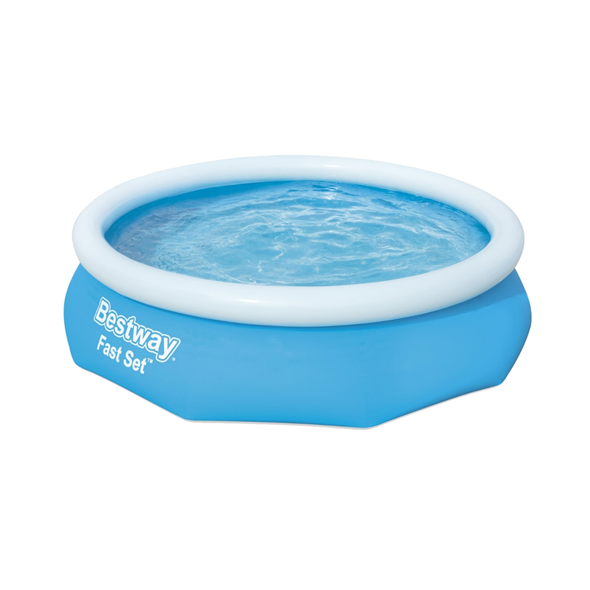 BESTWAY FAST SET POOL - EXLUDES PUMP & FILTER - 305CMX76CM 3800L - BLUE