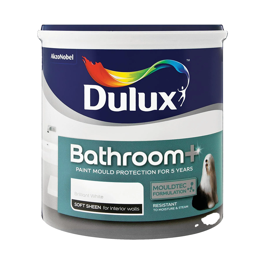 Dulux Bathroom Soft Sheen 2.5l White