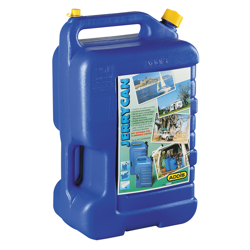 ADDIS BLUE 25L WATER JERRY CAN