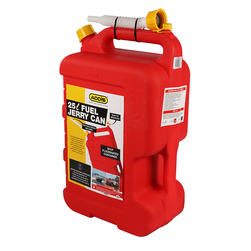ADDIS RED 25L FUEL JERRY CAN