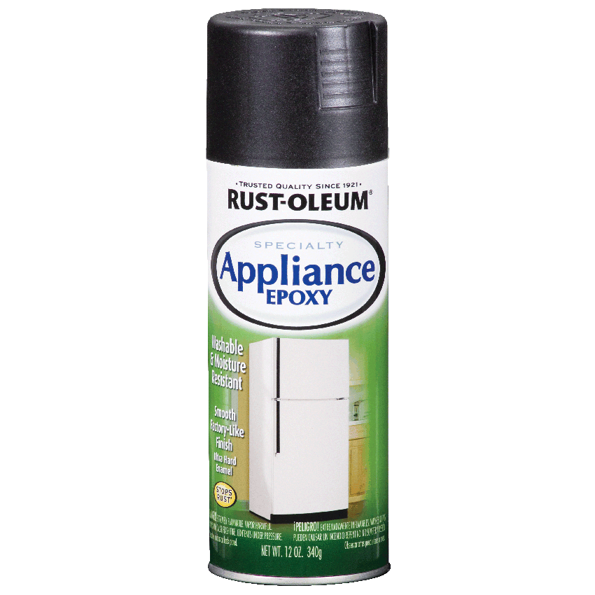 RUST-OLEUM APPLIANCE SPRAY - 340G - Black