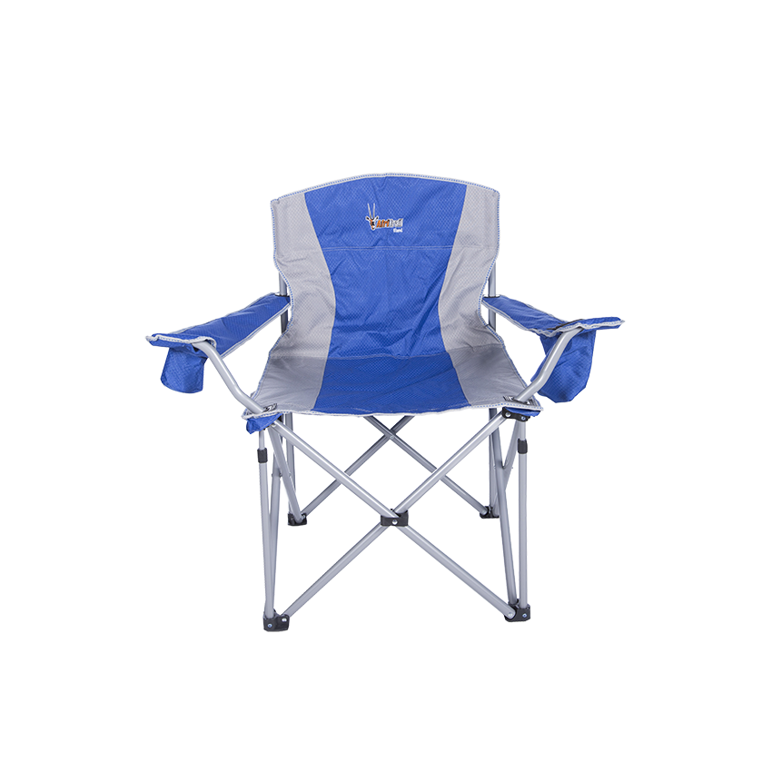 AFRITRAIL MEGA ELAND FOLDING CHAIR - 180KG - BLUE