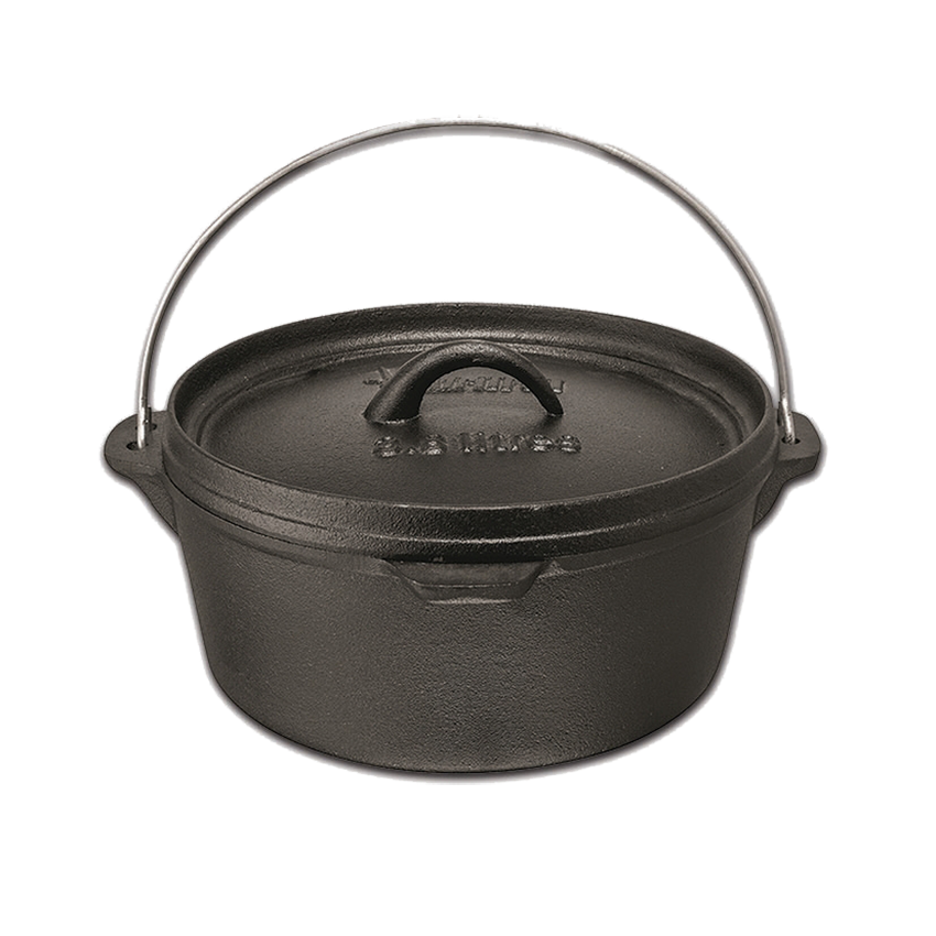 AFRITRAIL FLAT POTJIE 3.8L - BLACK
