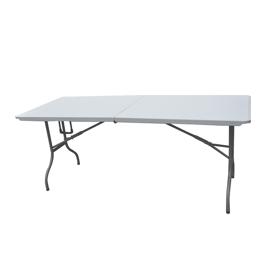 AFRITRAIL ANYWHERE BI-FOLD TABLE - 180CM - WHITE