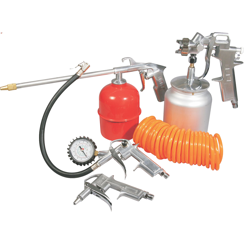 MATAIR SPRAYGUN WITH 5 PIECE ACCESSORY KIT