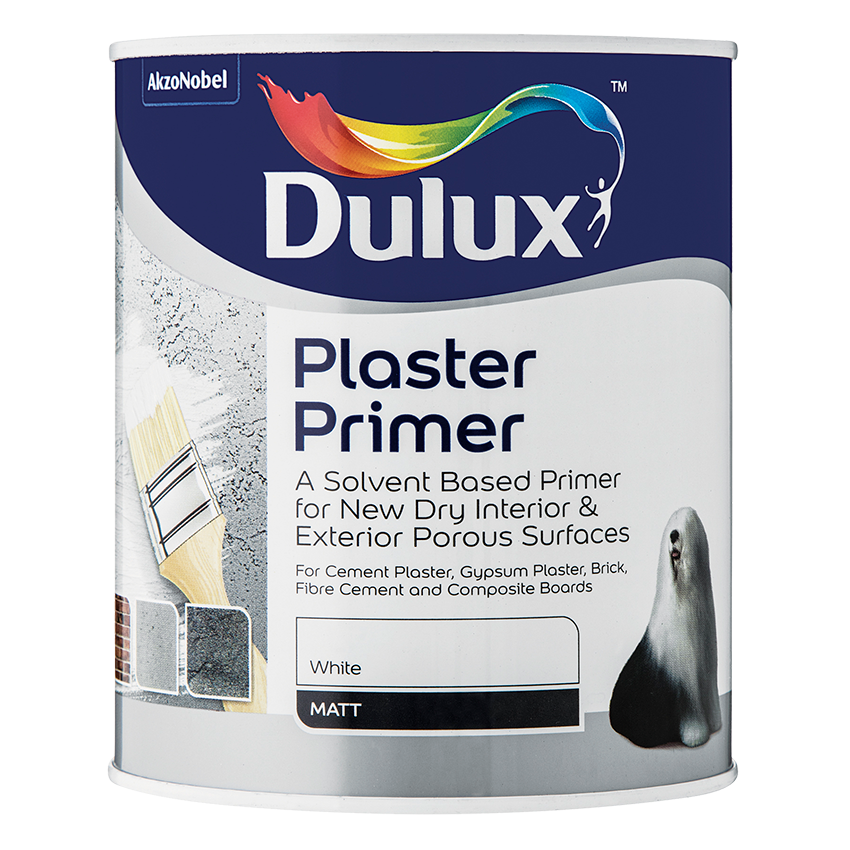 Dulux Primer Plaster For New - 1L - White