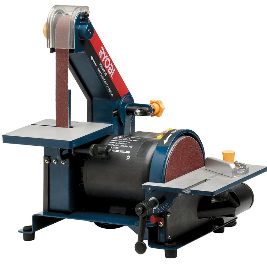 RYOBI MINI BELT & DISC SANDER (25X125) 200W