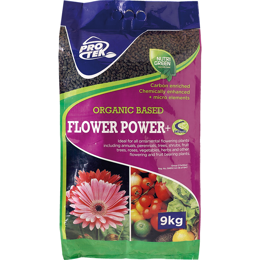 PROTEK FERTILISER NUTRIGREEN FLOWER POWER ORG - 9KG