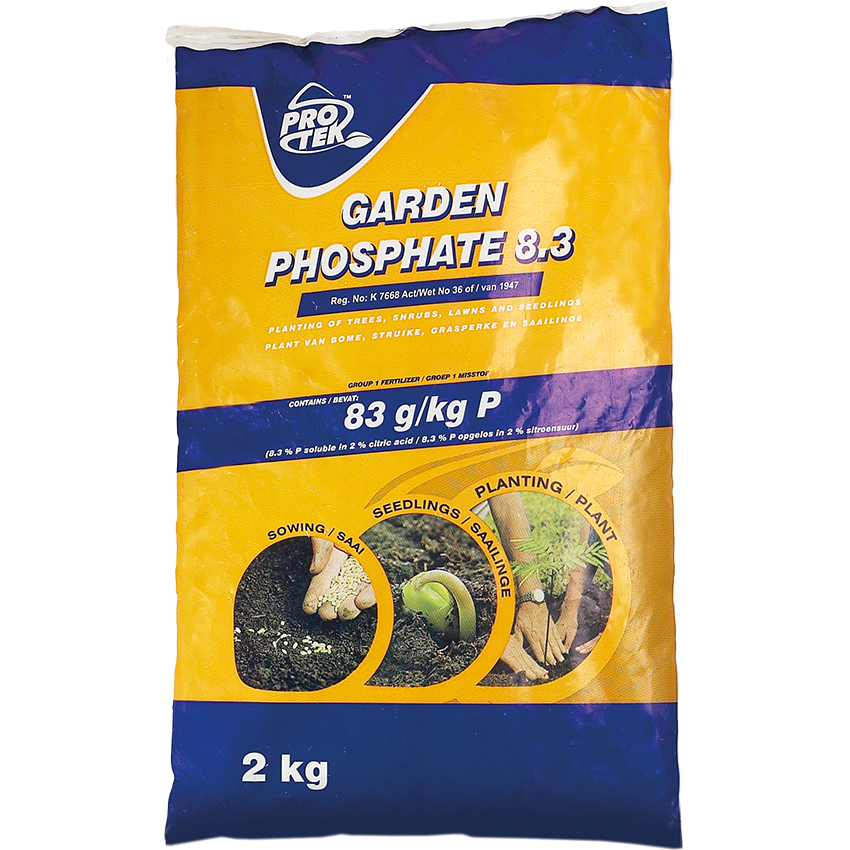 PROTEK FERTILISER GRAN GARDEN PHOSPHATE - 2KG