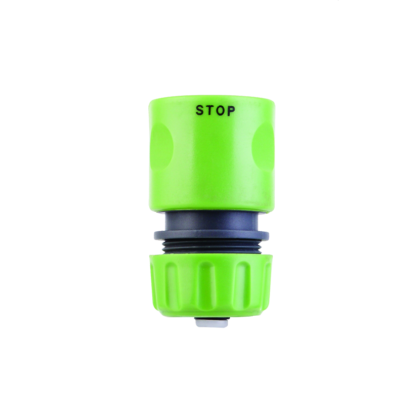 GRO HOSE CONNECTOR WATERSTOP - 12.5MM - GREEN