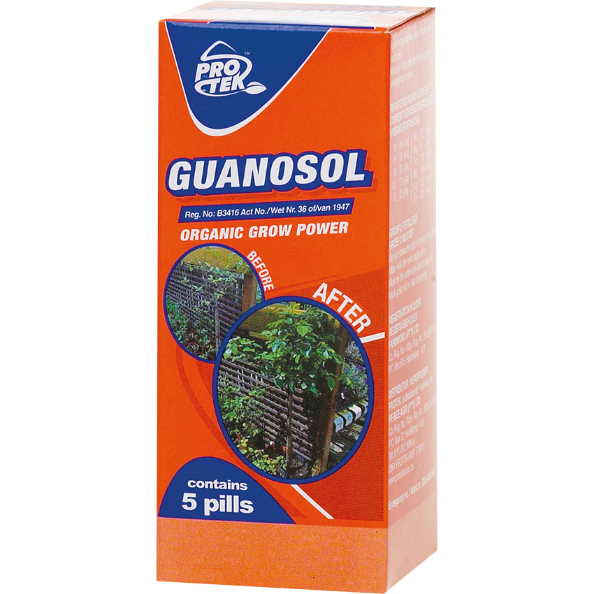 PROTEK FERTILISER ORG GUANOSOL 5 PILLS
