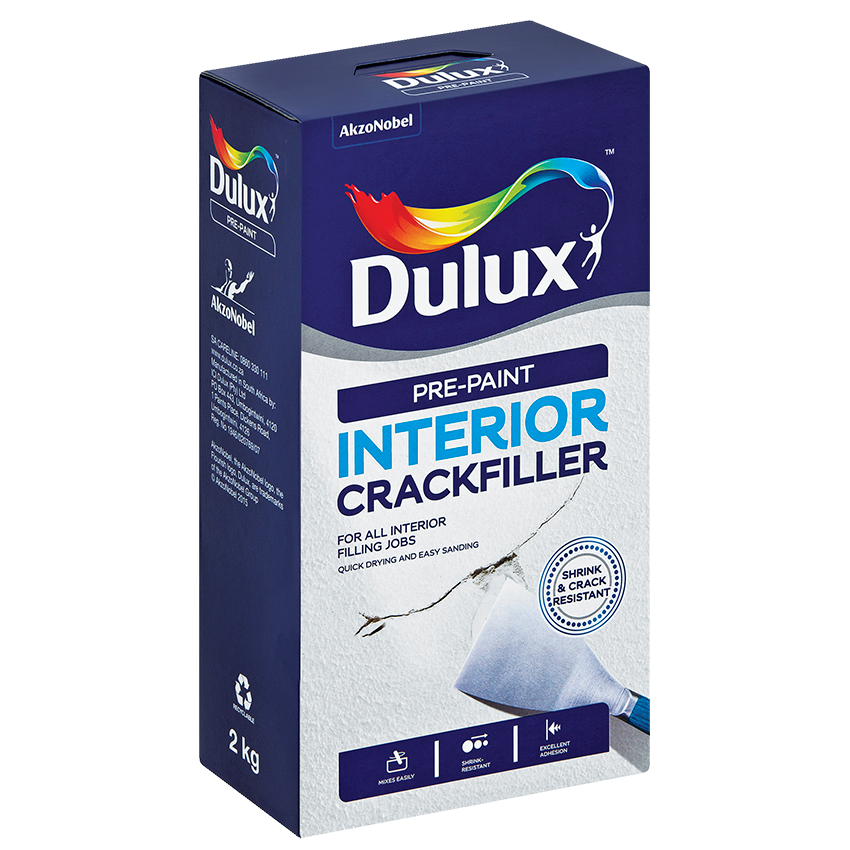 Dulux Prepaint Crackfiller Interior- 2KG - White