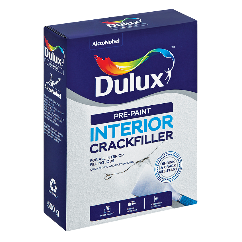 Dulux Prepaint Crackfiller Interior- 500G - White