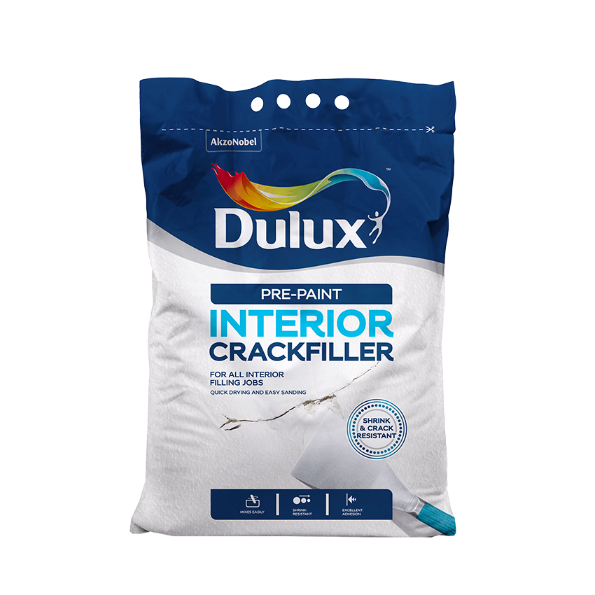 Dulux Prepaint Crackfiller Interior - 10KG - White