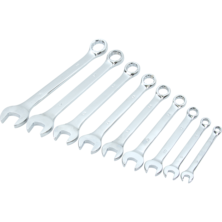 MTS 12 PIECE COMBINATION SPANNER SET - 6-17MM
