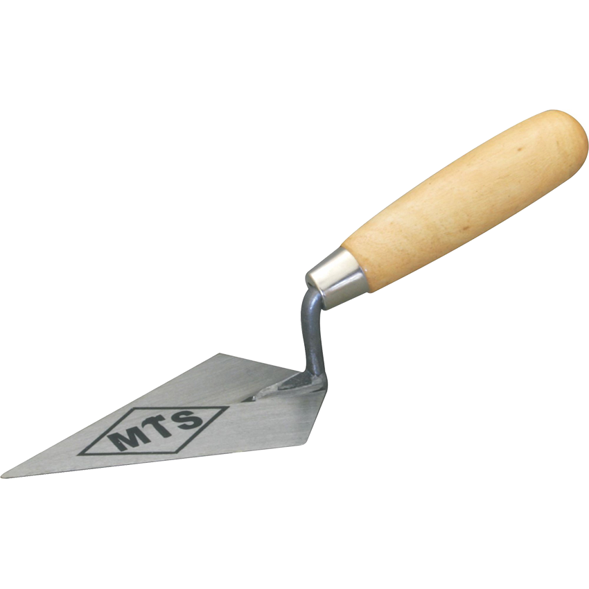 MTS POINTING TROWEL WITH WOODEN HANDLE - 125MM