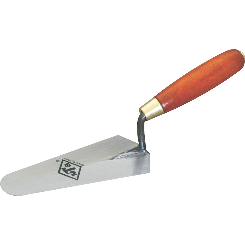 MTS GAUGING TROWEL WITH WOODEN HANDLE - 150MM