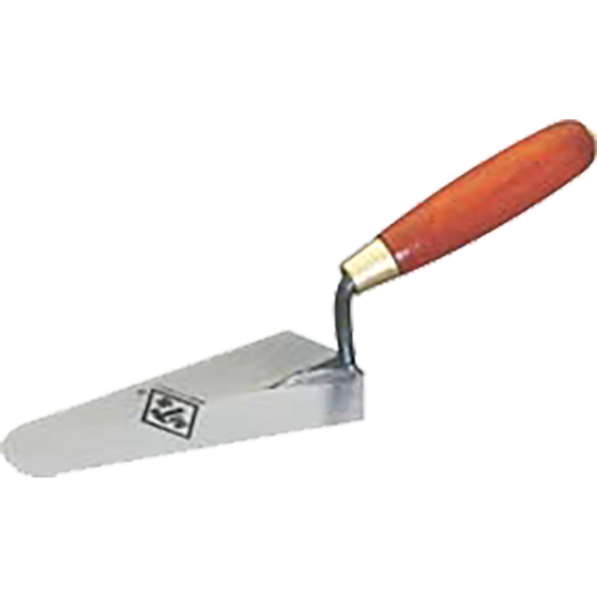 MTS GAUGING TROWEL WITH WOODEN HANDLE - 200MM