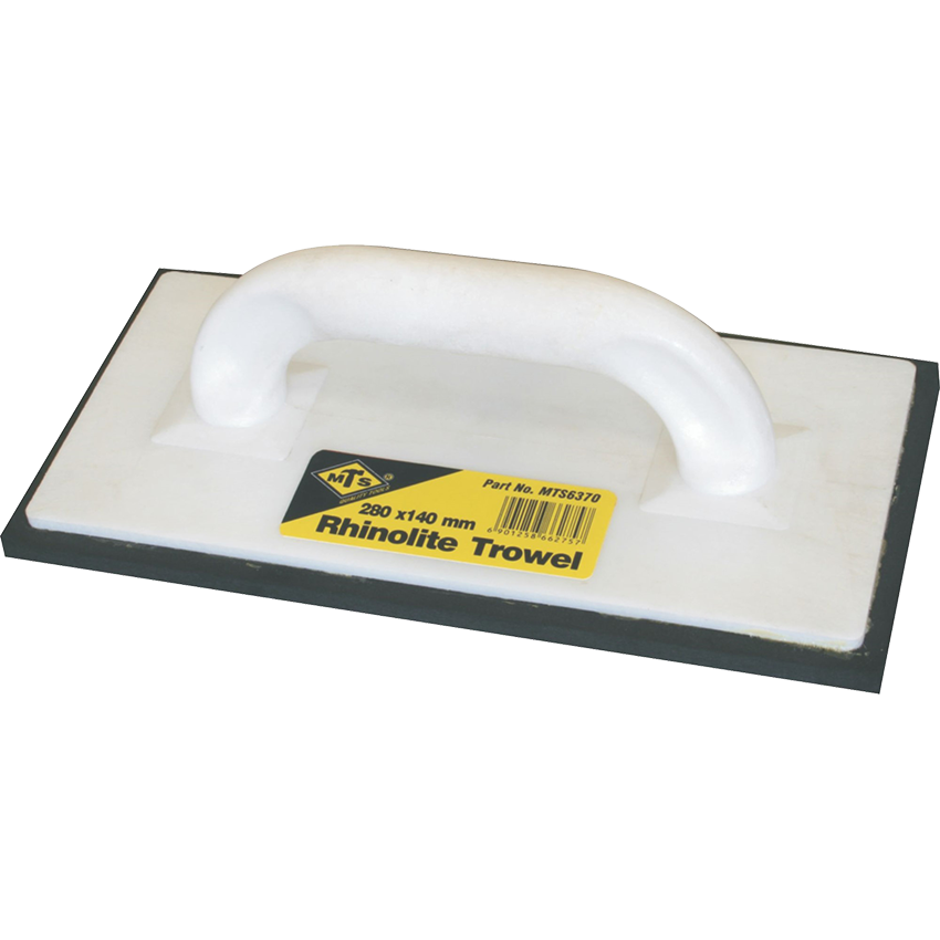 MTS FOAM TROWEL WITH PVC HANDLE - 280X 40X 10MM