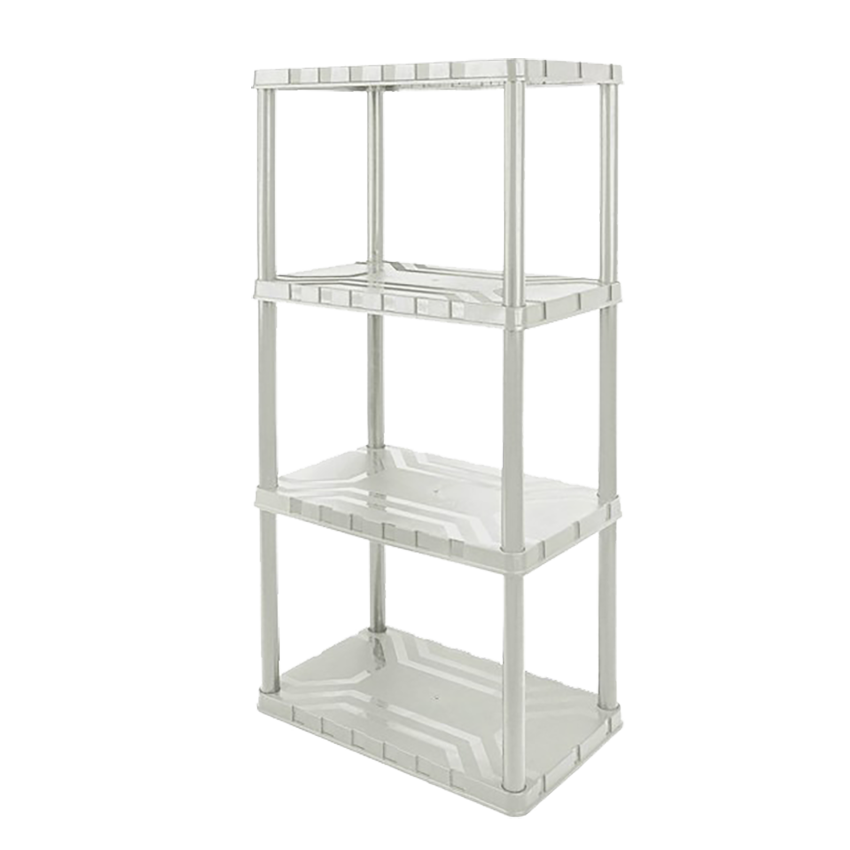 5 TIER PVC SHELF 74X32X171
