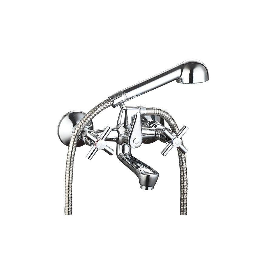 Scorpio Bath Mixer with Handshower and Hose