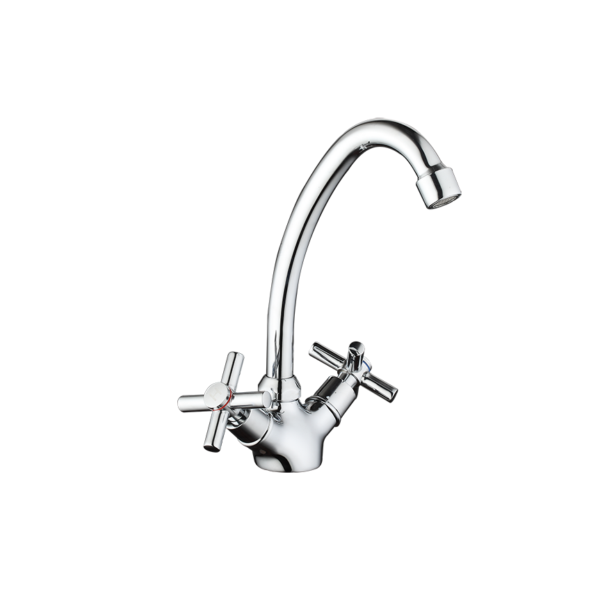 Scorpio Deck Type Sink Mixer with Swivel JL Spout