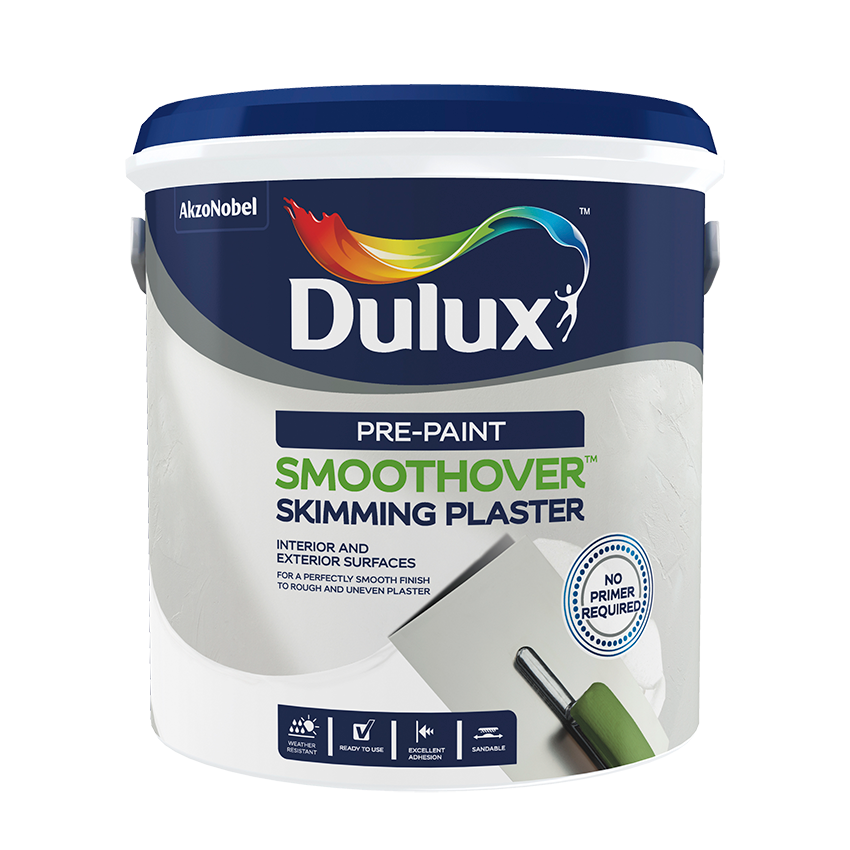 Dulux Prepaint Smoothover Interior/Exterior - 4KG - White