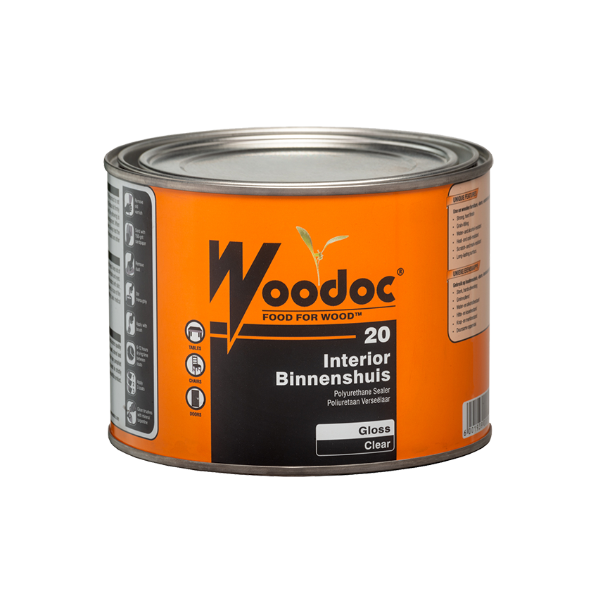 WOODOC 20 INDOOR POLYURETHANE SEALER - 1L - GLOSS