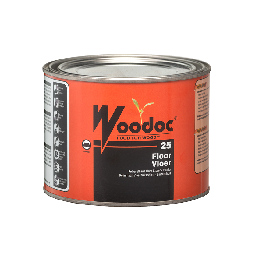 WOODOC 25 INTERIOR SATIN FLOOR SEALER - 1L - Clear